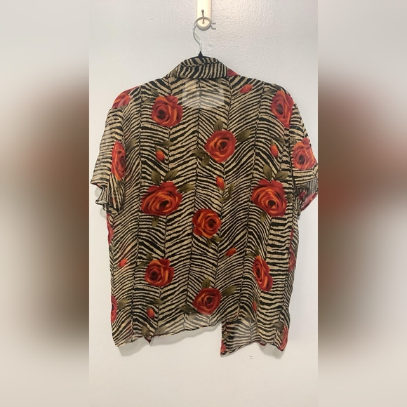 😎  100% silk blouse - Picture 3 of 4